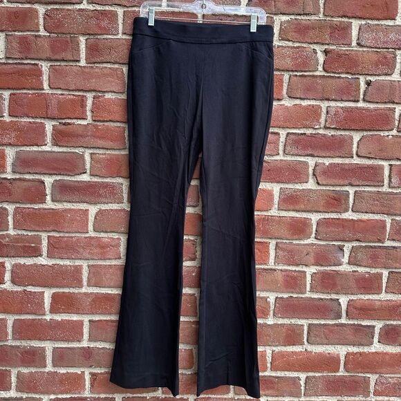 White House black market $120 pull on skinny flare pants womens 10 NEW - Picture 2 of 6